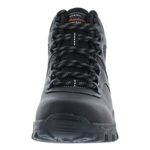 WEATHERPROOF VINTAGE Mens Black 1 Platform Jasper Block Heel Hiking Boots 13 M